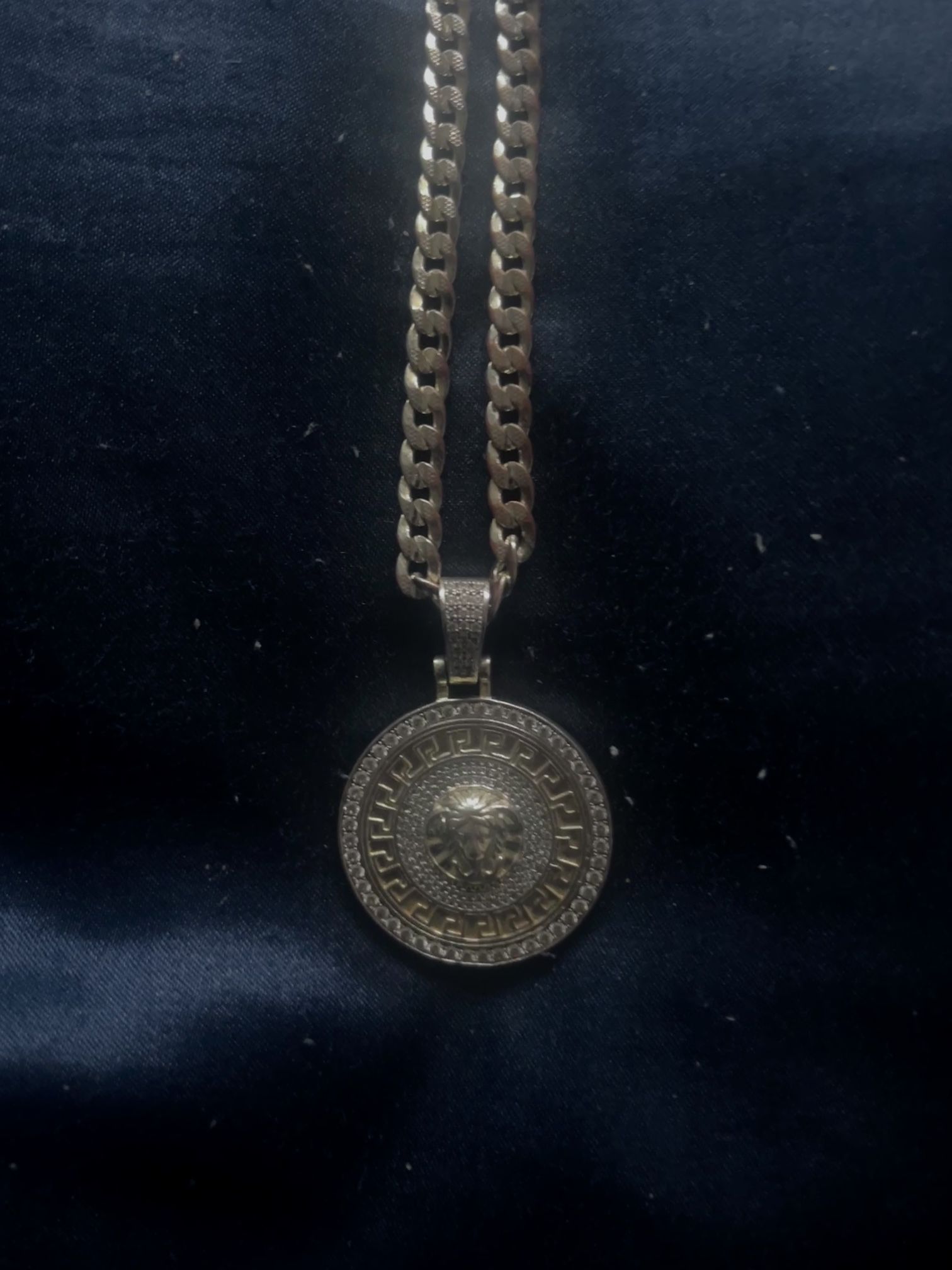 Gold Versace Pendant
