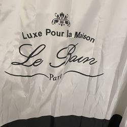 FRENCH SHOWER CURTAIN  w/tassels