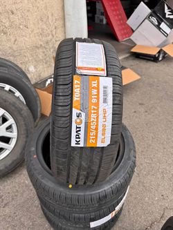New 4 tires 215/45R17 KAPTOS EL686 UHP 91W XL New 4 tires Free Mount Balance installation 215-45-17
