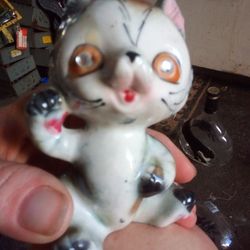Rare Find Porcelain Kitty