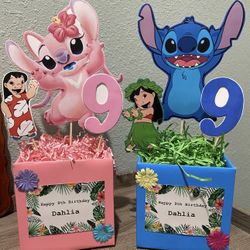 Lilo & Stitch Party Centerpieces