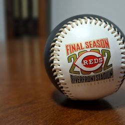 2002 Cincinnati Reds Riverfront Last Season Baseball