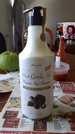 Pure mind black garlic shampoo