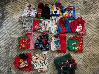 Toddler boy pajamas 2T