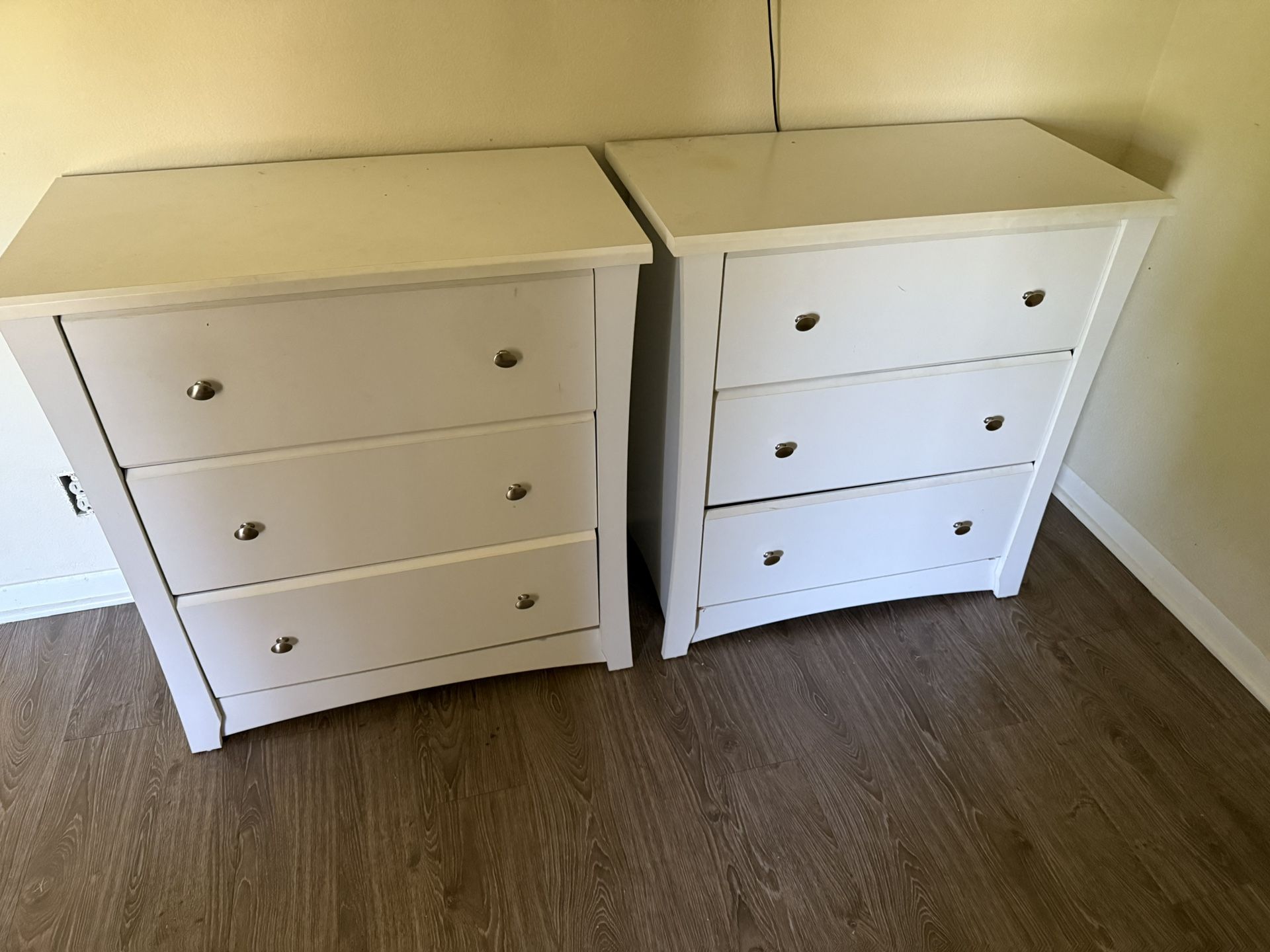 X2 Wooden Dressers