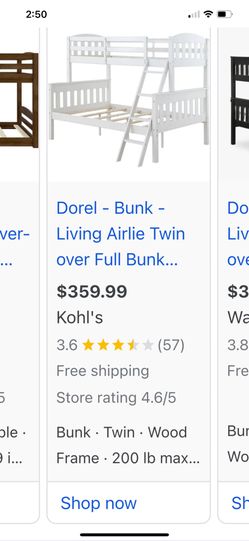 Bunk Tween Bed