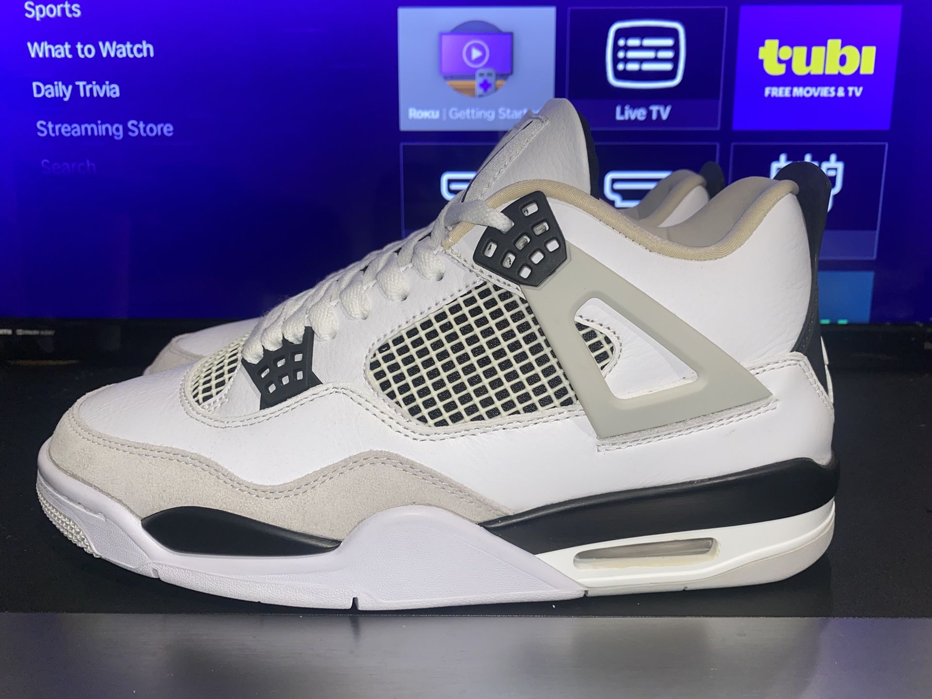 Jordan 4 Military Black