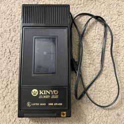KINYO SUPER SLIM Tape Video Cassette Rewinder UL 80K5 VHS UV-413 