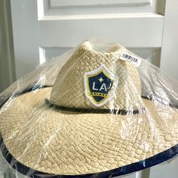 LA Galaxy Straw Hat