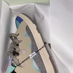 Lanvin Paris Men Curb Tennis Shoes