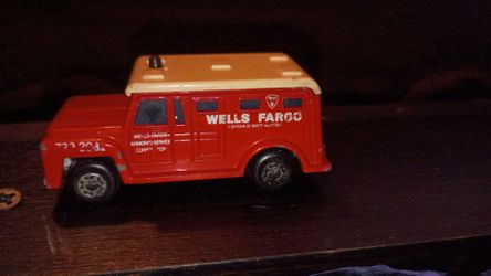 Vintage toy ambulance
