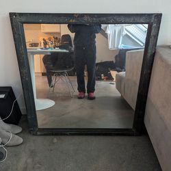 Mirror Made From Converted Old Window