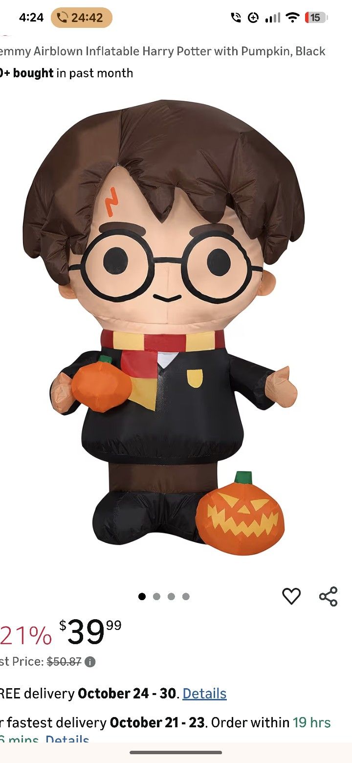 harry potter inflatable halloween & X-mas