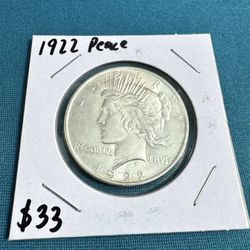 Peace Dollars With Lots Of Other Options Available 