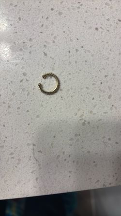 beaded ear cuff