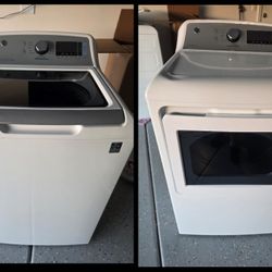 GE Washer And Gas Dryer Set 