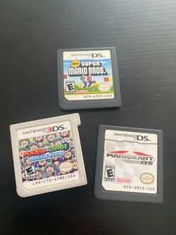 Nintendo DS 3Ds Mario Games