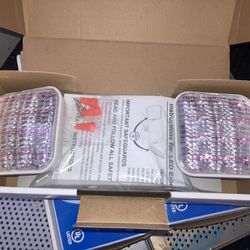 Twin Head LED Emergency Lighting Fixture White Housing (31(contact info removed)8) LEDR-1:New Unopened