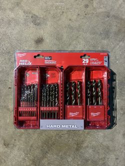 Milwaukee Cobalt Red Helix Drill Bit Set for Drill Drivers (29-Piece) 