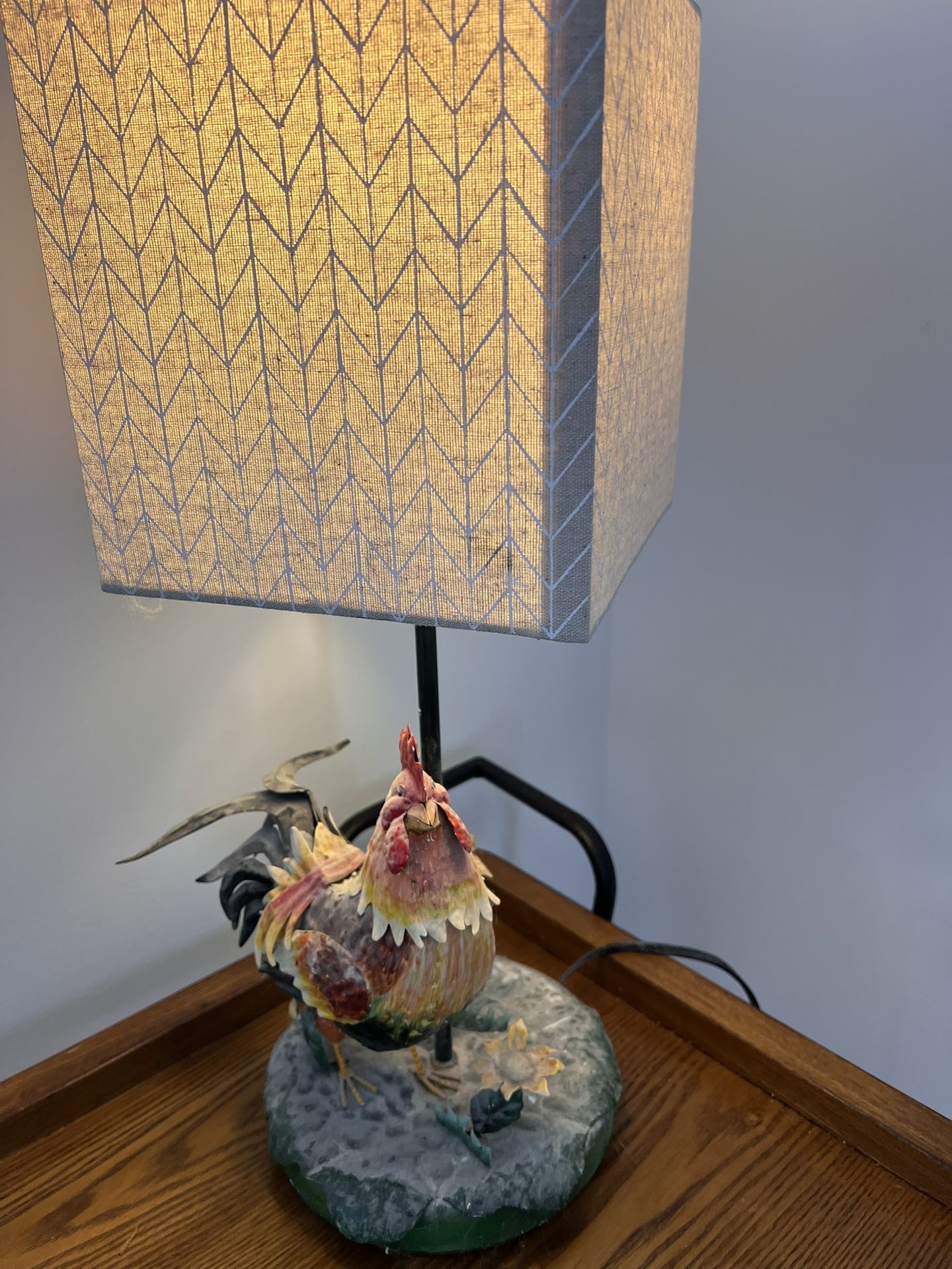 Rooster Lamp