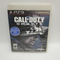 Call Of Duty Ghosts For The Playstation 3