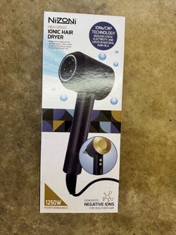 Nizoni High-Speed Ionic Hair Dryer 1250W