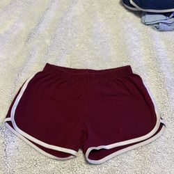 Red dolphin shorts