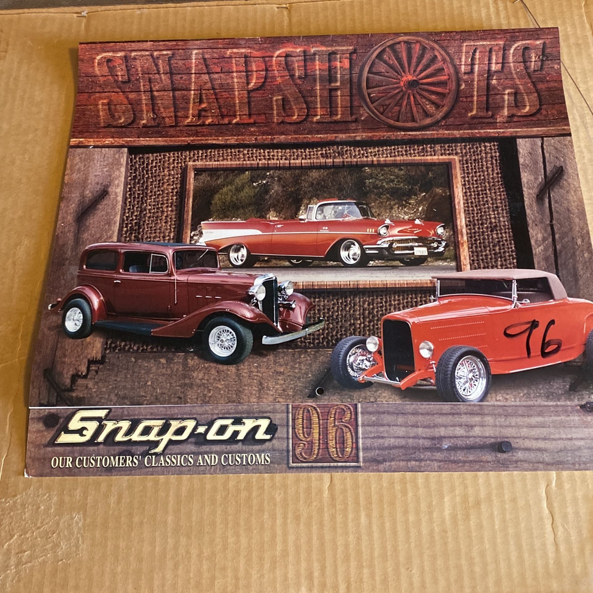 SNAP ON TOOL CALLANDERS n DALE EARNHARDT