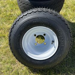 8” Golf Cart Wheels Set 4 