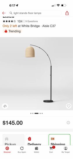 Standing lamp - threshold