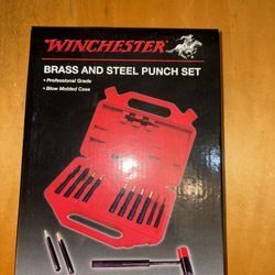 Winchester Brass/Steel Punch Set