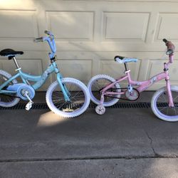 Girls Bikes - 2 Available 