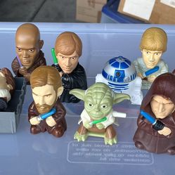 10x Burger King Star Wars toys (2005)