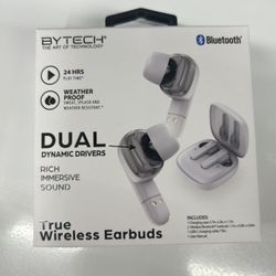 NWT Bluetooth True Wireless Earbuds 