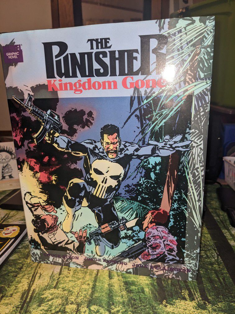 The Punisher Kingdom Gone Hardcover Graphic Novel 