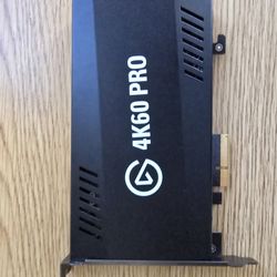 Elgato 4k capture card