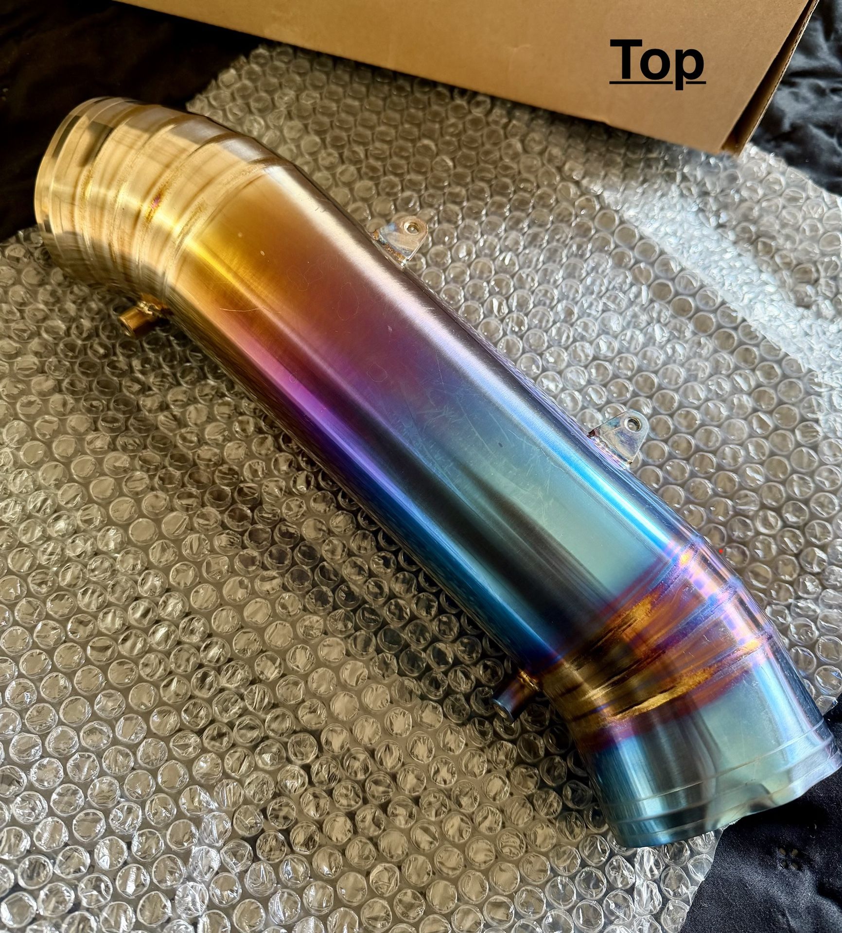 Fk8 Titanium PRL Inlet Pipe Only