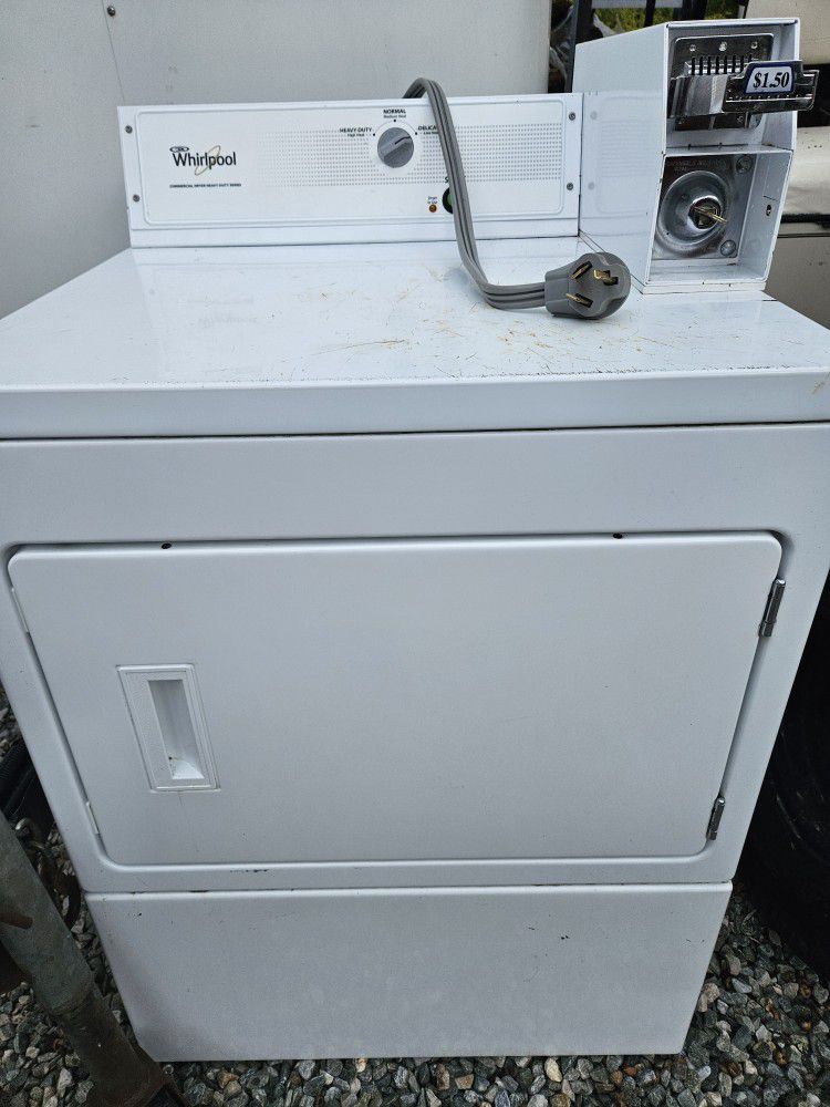 Whirlpool Coin Op Electric Dryer 