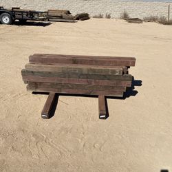 6 Ft Treated 4x4s