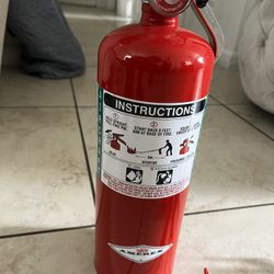 Fire Extinguisher Halotron New Condition 
