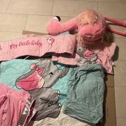 Crib Set For Girls 