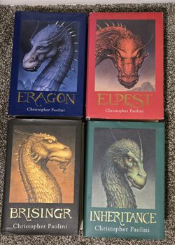 Eragon complete Series, hardcover w/ Dustjackets