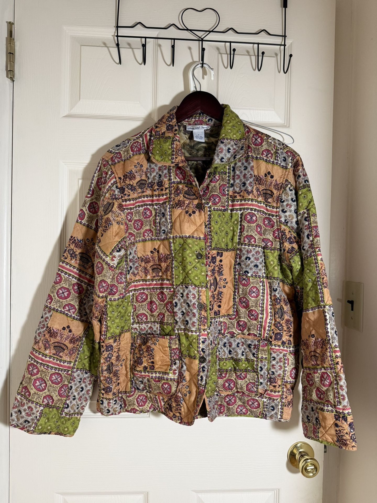 Anna and Frank Silk Quilted Lightweight Jacket