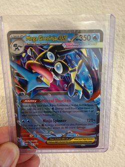 Mega greninja ex black star promo MEP 081 NM