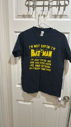 Medium Men’s black Batman t-shirt