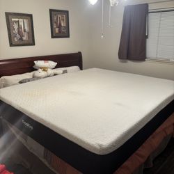 Classic Brands Cool Gel Ventilated Memory Foam 12-Inch Mattress | CertiPUR-US Certified | Bed-in-a-Box, California King