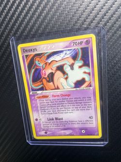 Pokémon Cards Deoxys (Non Holo) Deoxys deck Exclusive