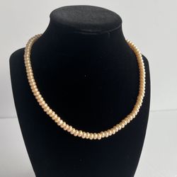 Classic Faux Pearl Necklace