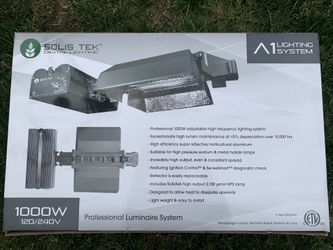 Brand new Solis Tek lighting system