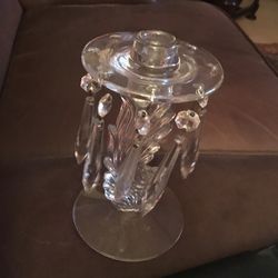 CRYSTAL CANDLE HOLDER